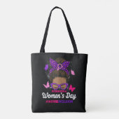 Internationaler Frauentag Tasche (Rückseite)