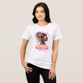 Internationaler Frauentag Tri-Blend Shirt (Vorderseite voll)