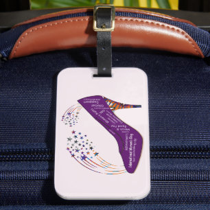 Internationaler Frauentag: Unterstützung Gepäckanhänger