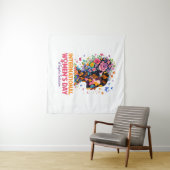 Internationaler Frauentag Wandteppich (Beispiel (Horizontal))