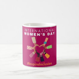 Internationaler Frauentag zur Eingliederung inspir Kaffeetasse