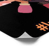 Internationaler Frauentag zur Eingliederung inspir Poster (Ecke)