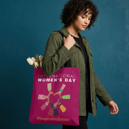 Internationaler Frauentag zur Eingliederung inspir Tasche