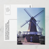 Internationaler Freundschaftsgarten Postkarte (Vorne/Hinten)