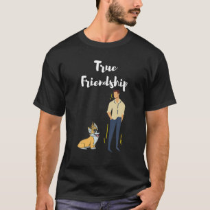 Internationaler Freundschaftstag Hund und Menschen T-Shirt