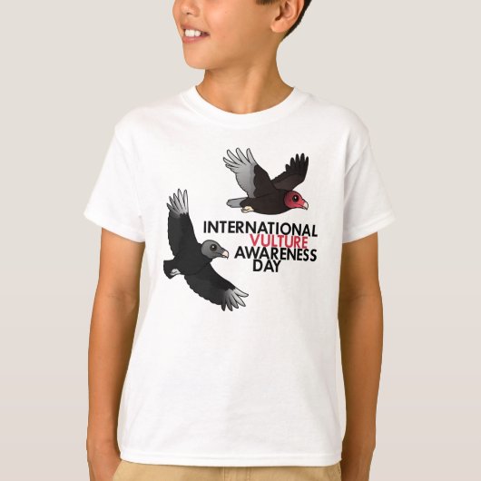Internationaler Geier-Bewusstseins-Tag T-Shirt (Vorderseite)