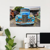 INTERNATIONALER HARVESTER-LKW 1946 POSTER (Heimbüro)