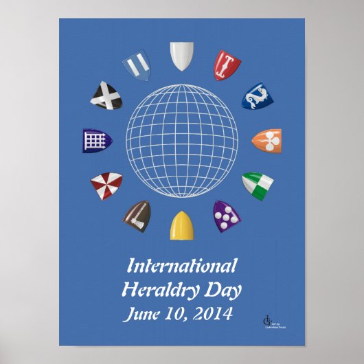 Internationaler Heraldaltag 2014 Poster (Vorne)