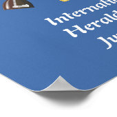 Internationaler Heraldaltag 2014 Poster (Ecke)