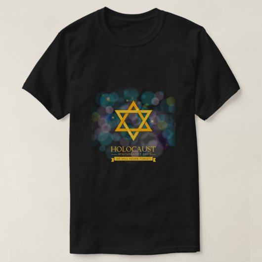 Internationaler Holocaust-Gedenktag Lange Sleev T-Shirt (Design vorne)