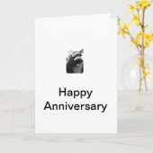 Internationaler Jahrestag Karte (Gelbe Blume)