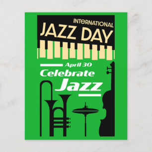 Internationaler Jazztag, 30. April Flyer