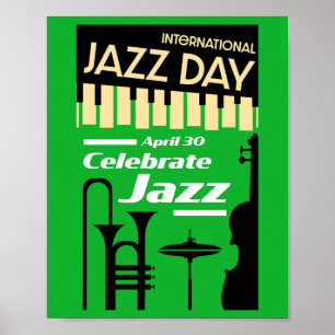 Internationaler Jazztag, 30. April Poster