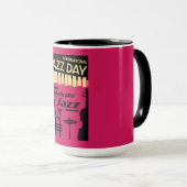 Internationaler Jazztag, 30. April Tasse (VorderseiteRechts)