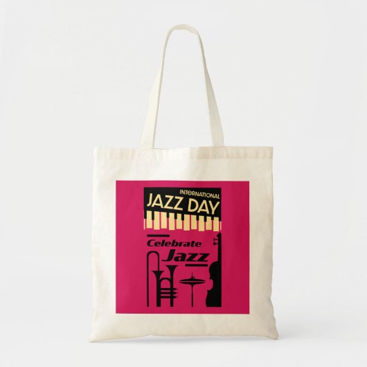 Internationaler Jazztag, 30. April Tragetasche (Vorne)