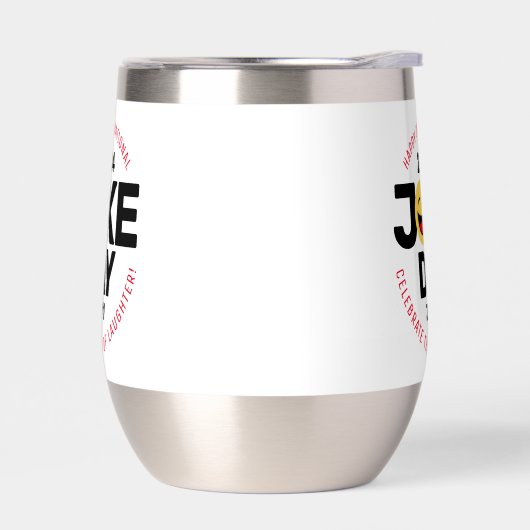 Internationaler Joke Day Laughing Face (Links)