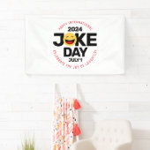 Internationaler Joke Day Laughing Face Banner (Insitu)