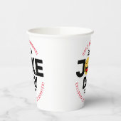 Internationaler Joke Day Laughing Face Pappbecher (Links)