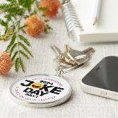 Internationaler Joke Day Laughing Face Schlüsselanhänger (Seite)