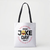 Internationaler Joke Day Laughing Face Tasche (Vorderseite)