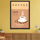 Internationaler Kaffee Leinwanddruck (Insitu (Wohnzimmer))