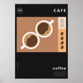 Internationaler Kaffee Poster (Vorne)