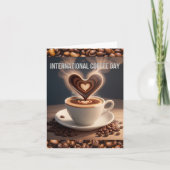 Internationaler Kaffeetag (Vorderseite)