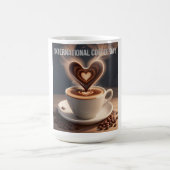 Internationaler Kaffeetag Kaffeetasse (Mittel)