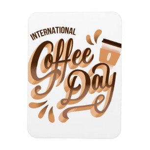 Internationaler Kaffeetag Magnet