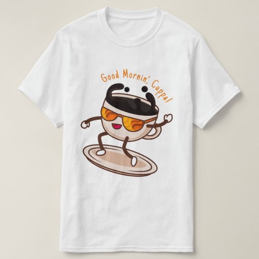 Internationaler Kaffeetag T-Shirt (Design vorne)