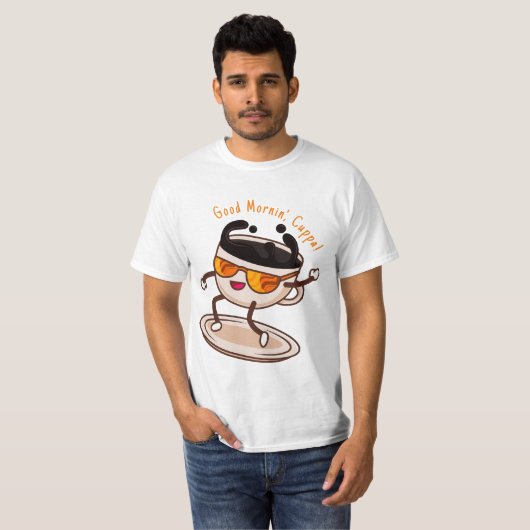 Internationaler Kaffeetag T-Shirt (Vorne ganz)