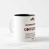 Internationaler Kaffeetag Tasse - Den Kaffeebohne (Vorderseite Links)