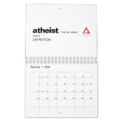 Internationaler Kalender der AAI Atheist Alliance (Feb 2026)
