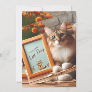 Internationaler Katzentag Einladung