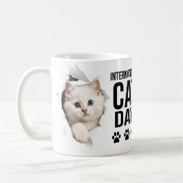 Internationaler Katzentag-Feier Kaffeetasse