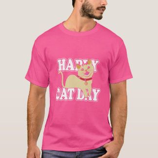internationaler Katzentag T-Shirt