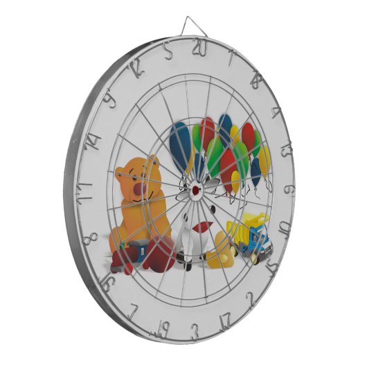 Internationaler Kindertag Dartscheibe (Vorderseite Links)