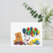 Internationaler Kindertag Postkarte (Stehend Vorderseite)