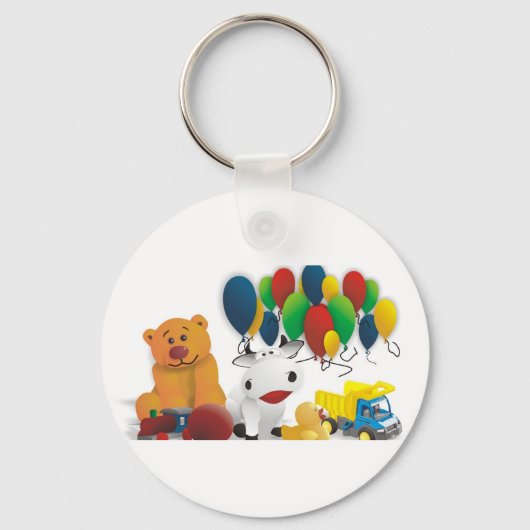 Internationaler Kindertag Schlüsselanhänger (Vorderseite)