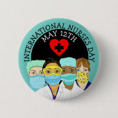 Internationaler Kurstag, 12. Mai Button (Vorderseite)