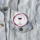 Internationaler Merlot-Tag Button (Beispiel)