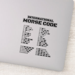 Internationaler Moralkodex Aufkleber