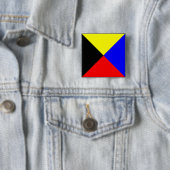 Internationaler nautischer Schiffssignaltext Button (Beispiel)