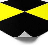 Internationaler nautischer Schiffssignaturbuchstab Poster (Ecke)