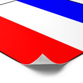 Internationaler nautischer Schiffssignaturbuchstab Poster (Ecke)