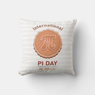 Internationaler Pi-Tag Kissen