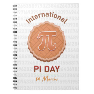 Internationaler Pi-Tag Notizblock