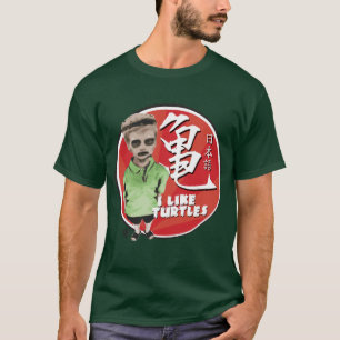 Internationaler Schildkröte-Junge T-Shirt