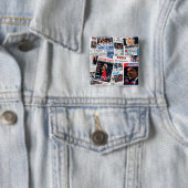 Internationaler Schlagzeilen-Knopf Obama Button (Beispiel)