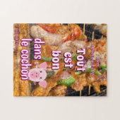 Internationaler Schweinetag Puzzle (Horizontal)